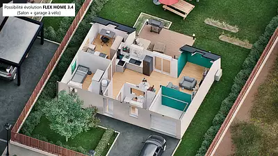 Maison neuve, 48,75 m²