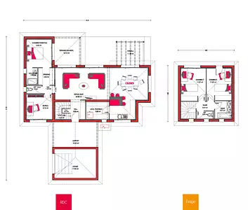 Maison neuve, 105 m²