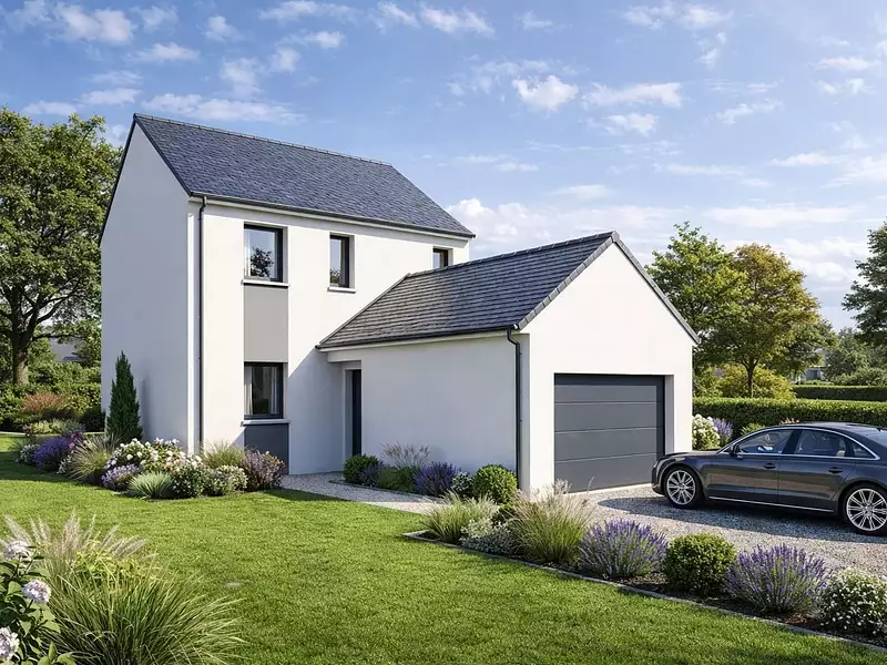 Maison neuve, 80 m² - Rurange-lès-Thionville (57310)