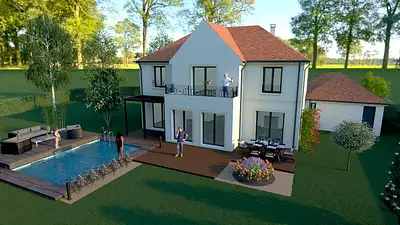 Maison neuve, 187 m²