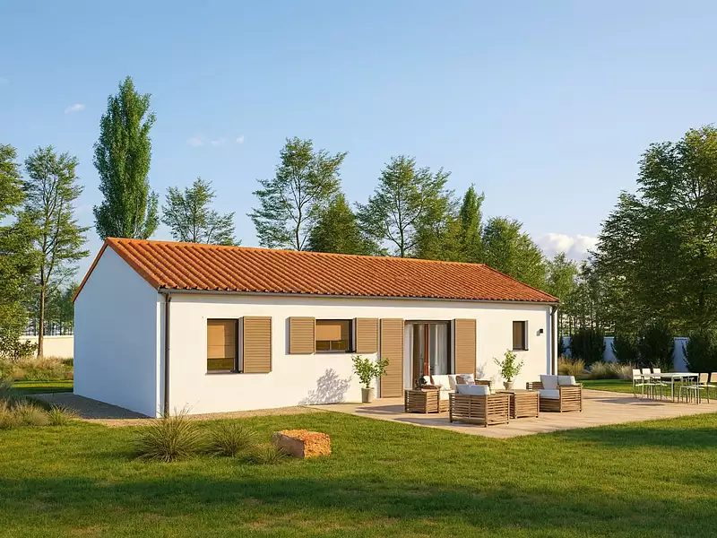 Maison neuve, 70 m² - Bergerac (24100)
