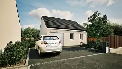 Maison neuve, 49,1 m²