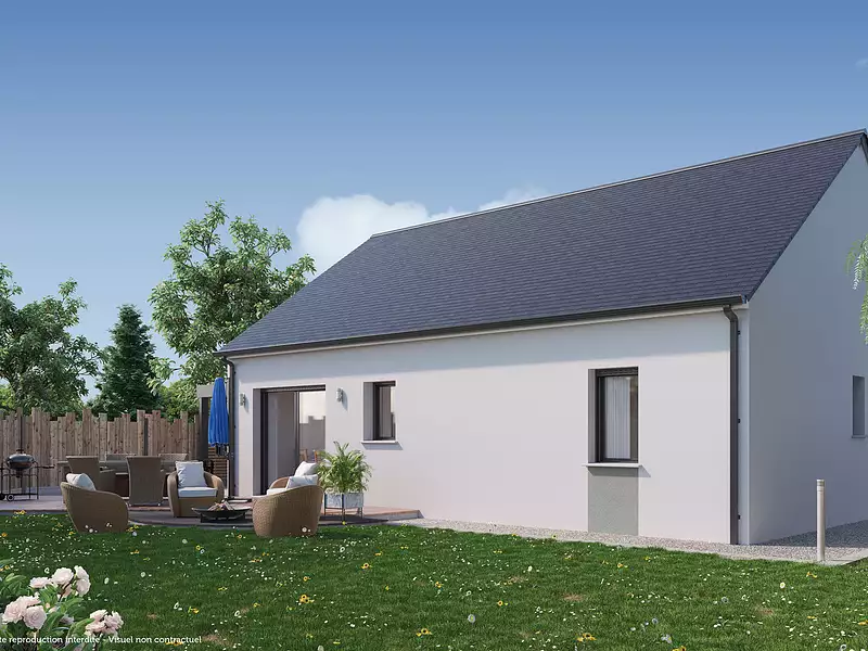 Maison neuve, 76 m² - Meung-sur-Loire (45130)