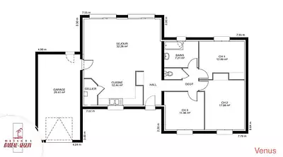 Maison neuve, 119 m²