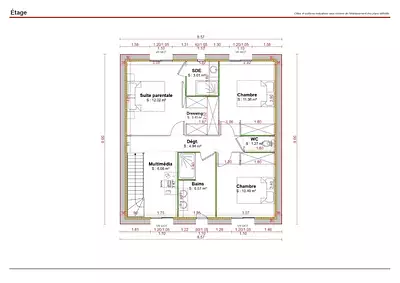 Maison neuve, 129 m²