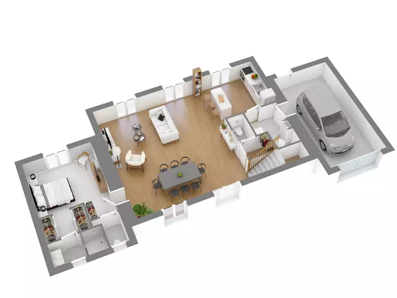 Maison neuve, 115 m² - Sénas (13560)