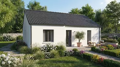 Maison neuve, 74 m²