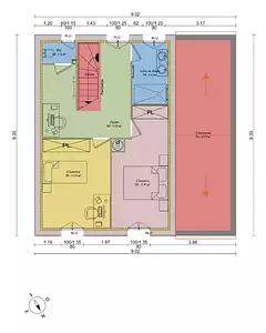 Maison neuve, 102 m²