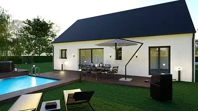 Maison neuve, 90 m²