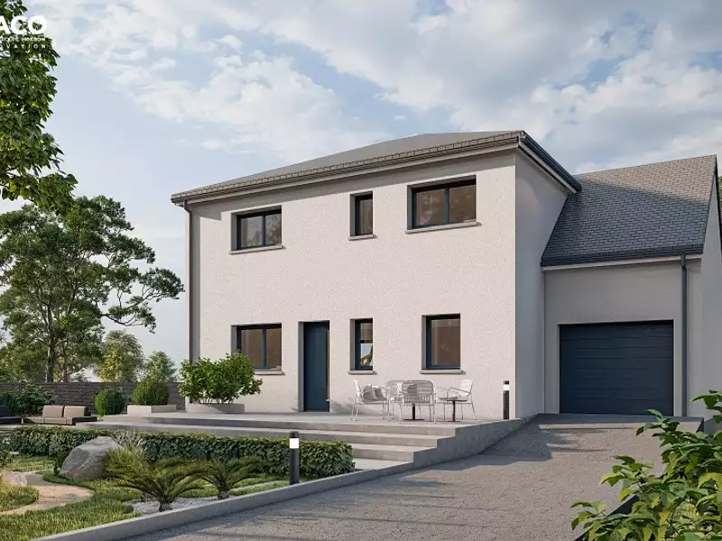 Maison neuve, 113 m² - Montigny (76380)
