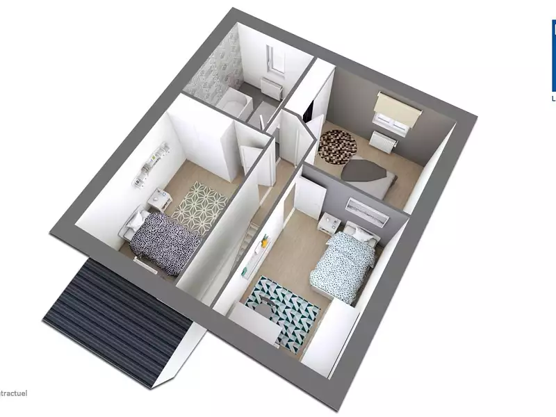 Maison neuve, 67 m² - Saint-Pathus (77178)