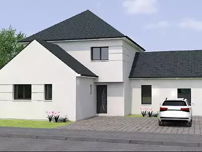 Maison neuve, 125 m²