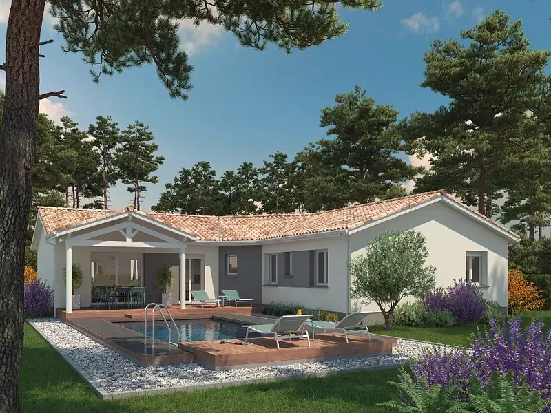Maison neuve, 146 m² - Le Taillan-Médoc (33320)