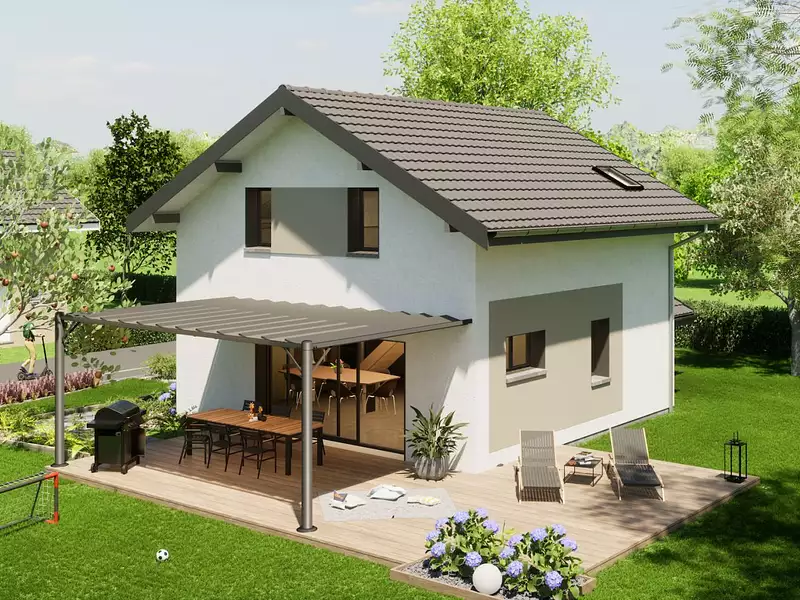 Maison neuve, 102,65 m² - Grésy-sur-Aix (73100)