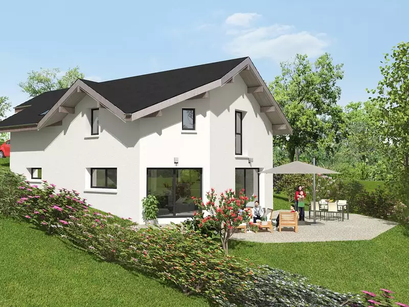 Maison neuve, 125 m² - Marlioz (74270)