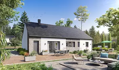 Maison neuve, 88,19 m²