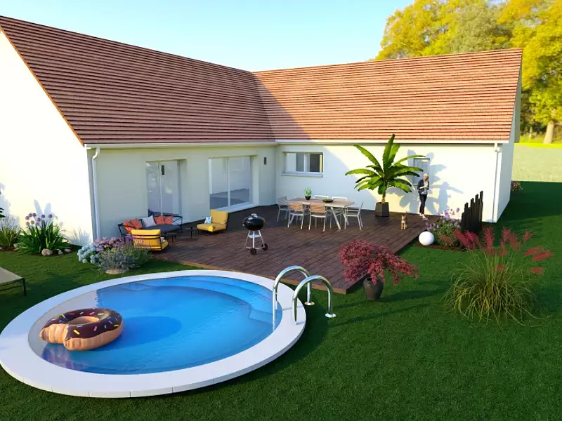 Maison neuve, 110 m² - Les Ventes (27180)