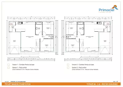 Maison neuve, 78 m²