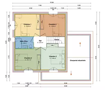 Maison neuve, 94 m²