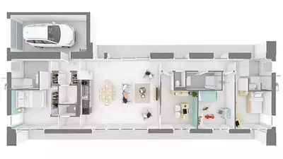 Maison neuve, 115 m²