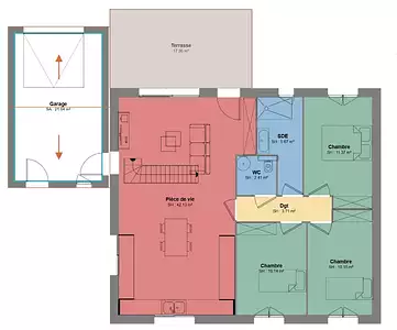 Maison neuve, 85 m²