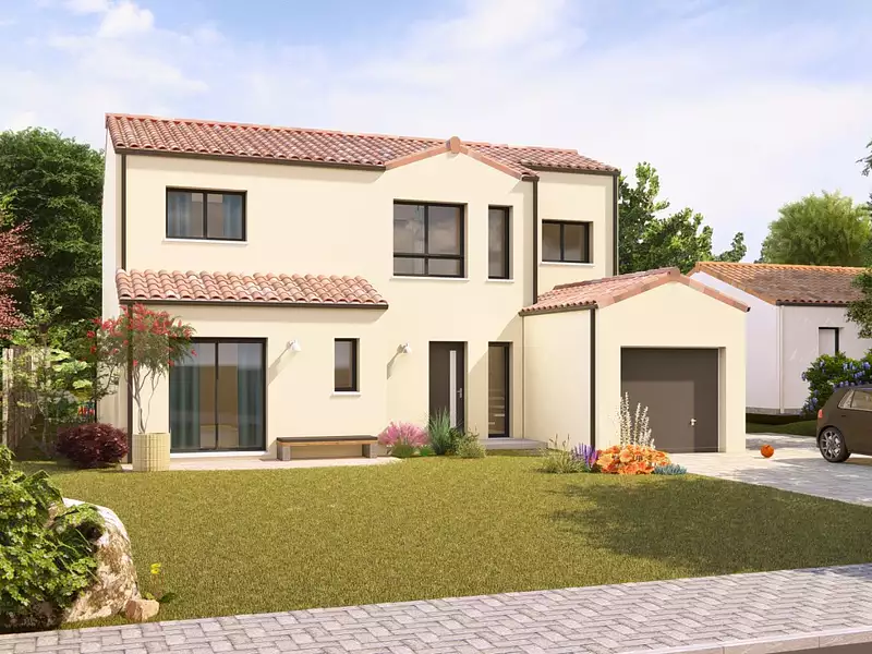Maison neuve, 145,38 m² - Pont-Saint-Martin (44860)