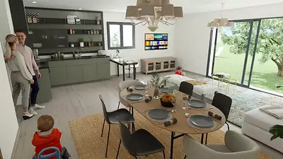 Maison neuve, 85 m²