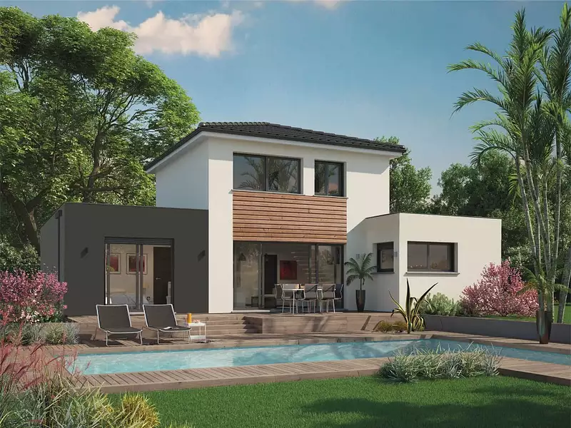 Maison neuve, 132 m² - Lacropte (24380)