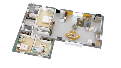 Maison neuve, 99 m²