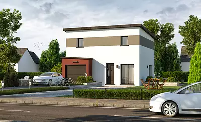 Maison neuve, 73 m²