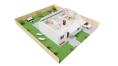Maison neuve, 84,8 m²