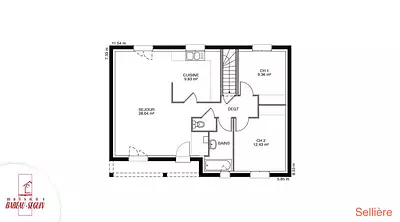 Maison neuve, 821 m²