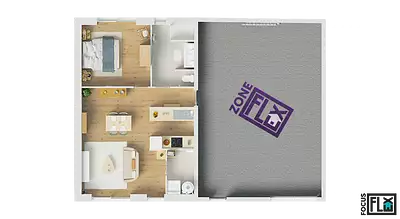 Maison neuve, 50 m²