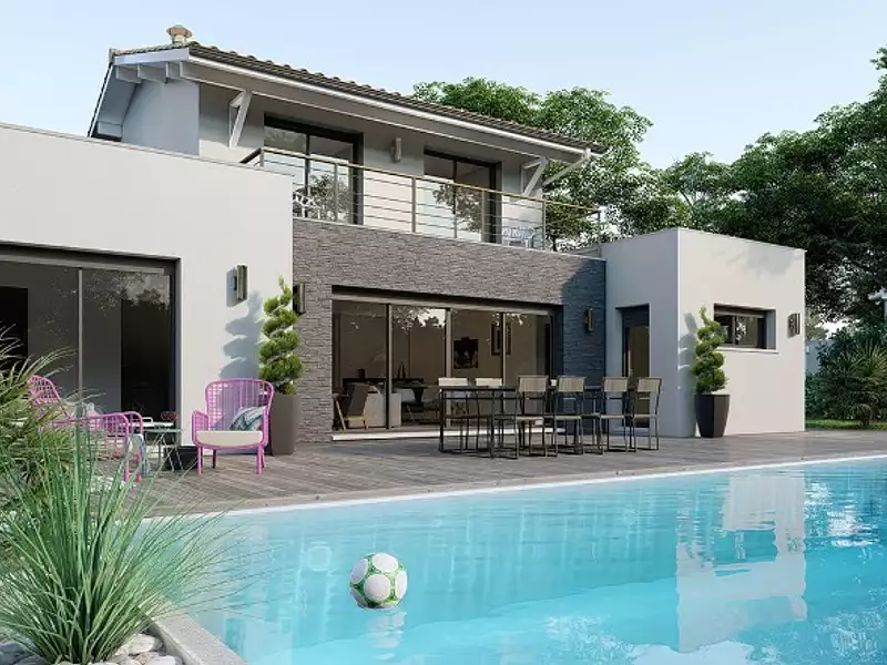 Maison neuve, 135 m² - Saint-Aubin-de-Médoc (33160)