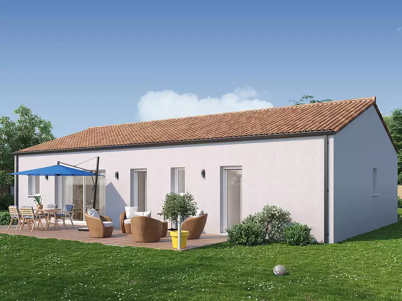 Maison neuve, 109 m² - Grand'Landes (85670)