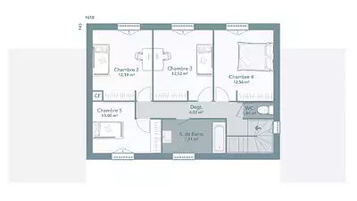 Maison neuve, 145 m²