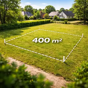 Terrain à bâtir, 400 m²