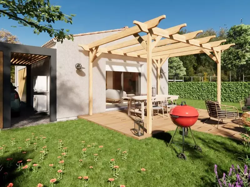 Maison neuve, 50 m² - Grand'Landes (85670)