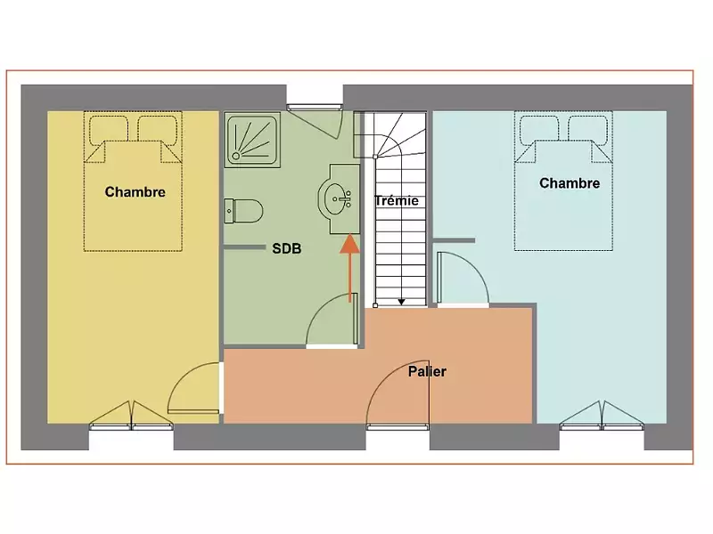 Maison neuve, 90 m² - Pludual (22290)