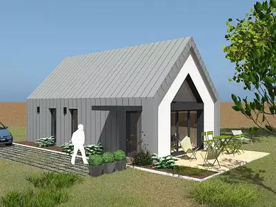 Maison neuve, 77 m²