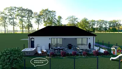 Maison neuve, 83 m²