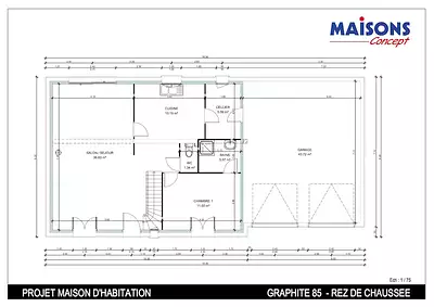 Maison neuve, 99 m²