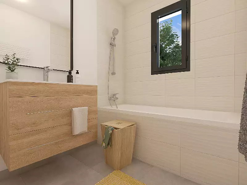 Maison neuve, 87 m² - Barbaira (11800)