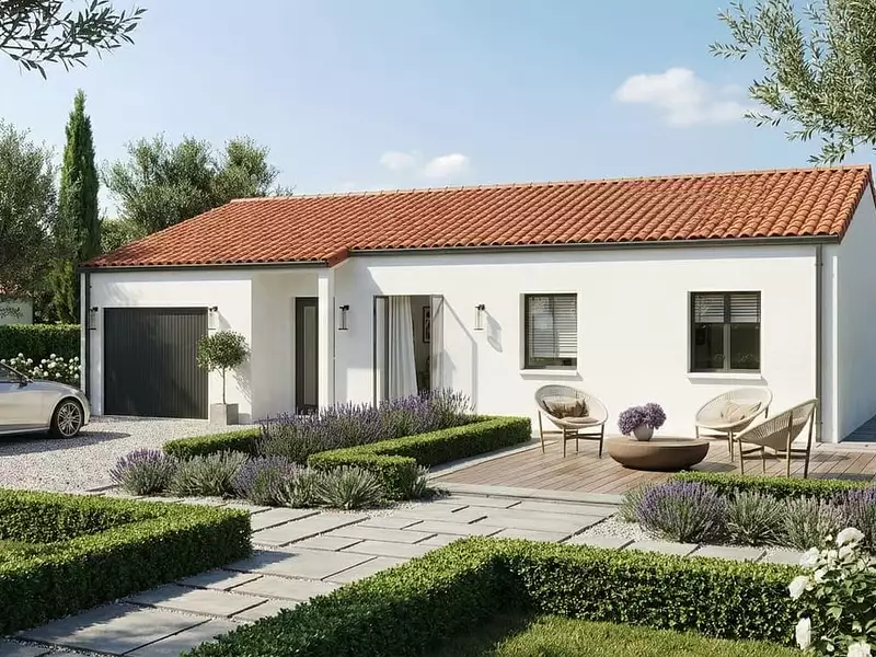 Maison neuve, 88 m² - Perrecy-les-Forges (71420)