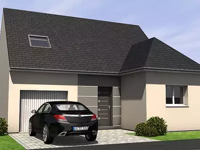 Maison neuve, 91 m²
