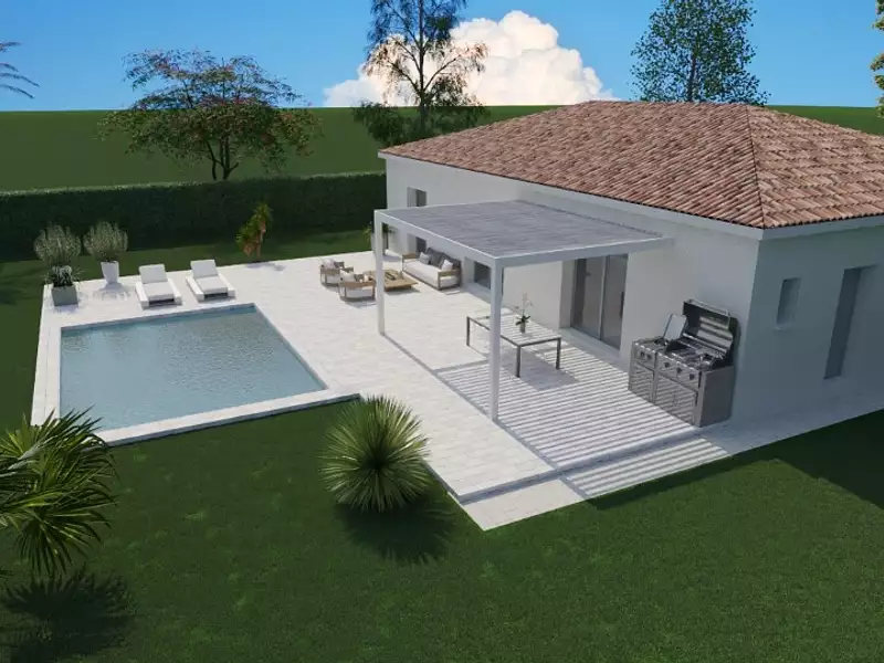 Maison neuve, 110 m² - Le Thoronet (83340)