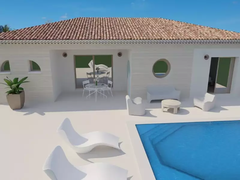 Maison neuve, 88 m² - Le Val (83143)