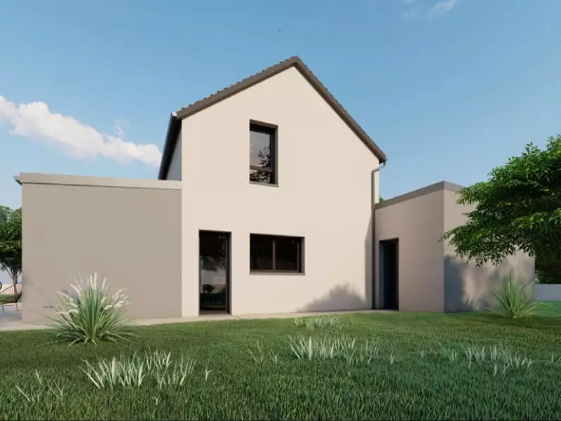 Maison neuve, 112 m² - Pléneuf-Val-André (22370)