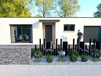 Maison neuve, 100 m²