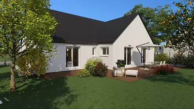 Maison neuve, 100 m²